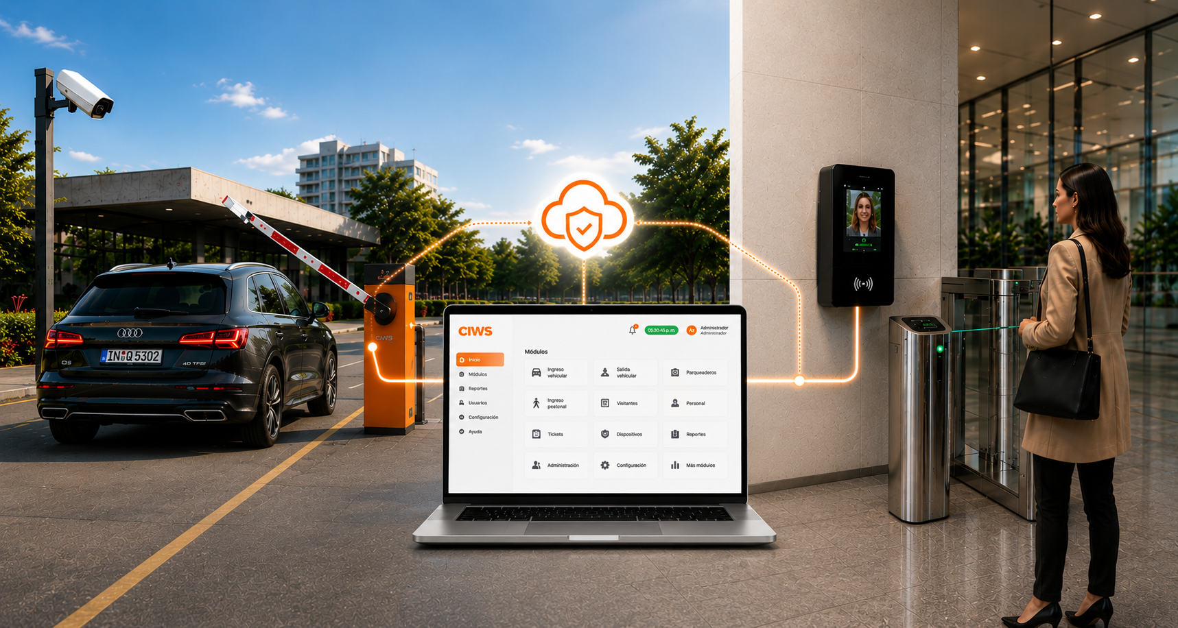 Cómo la IA está transformando el control de acceso en parqueaderos colombianos